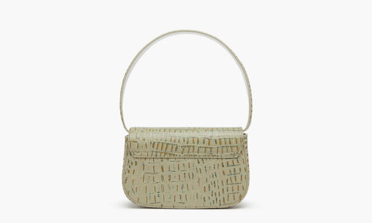 Diesel 1DR Shoulder Bag «Croc-Print Military Green» - X08396P5469 | Grailshop