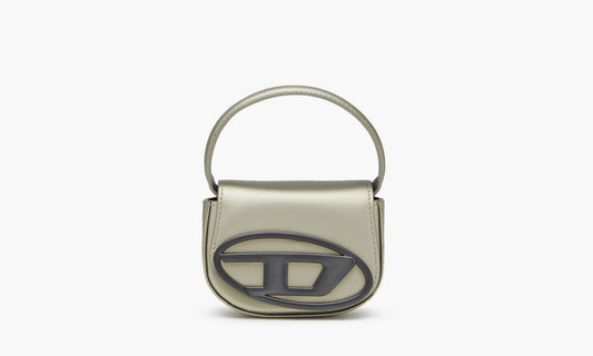 Diesel 1DR Iconic Mini Bag Metallic Leather «Grey» - X08709P5468 | Grailshop