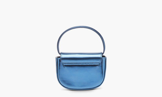 Diesel 1DR Iconic Mini Bag Mirrored Leather «Blue» - X08957PS202 | Grailshop