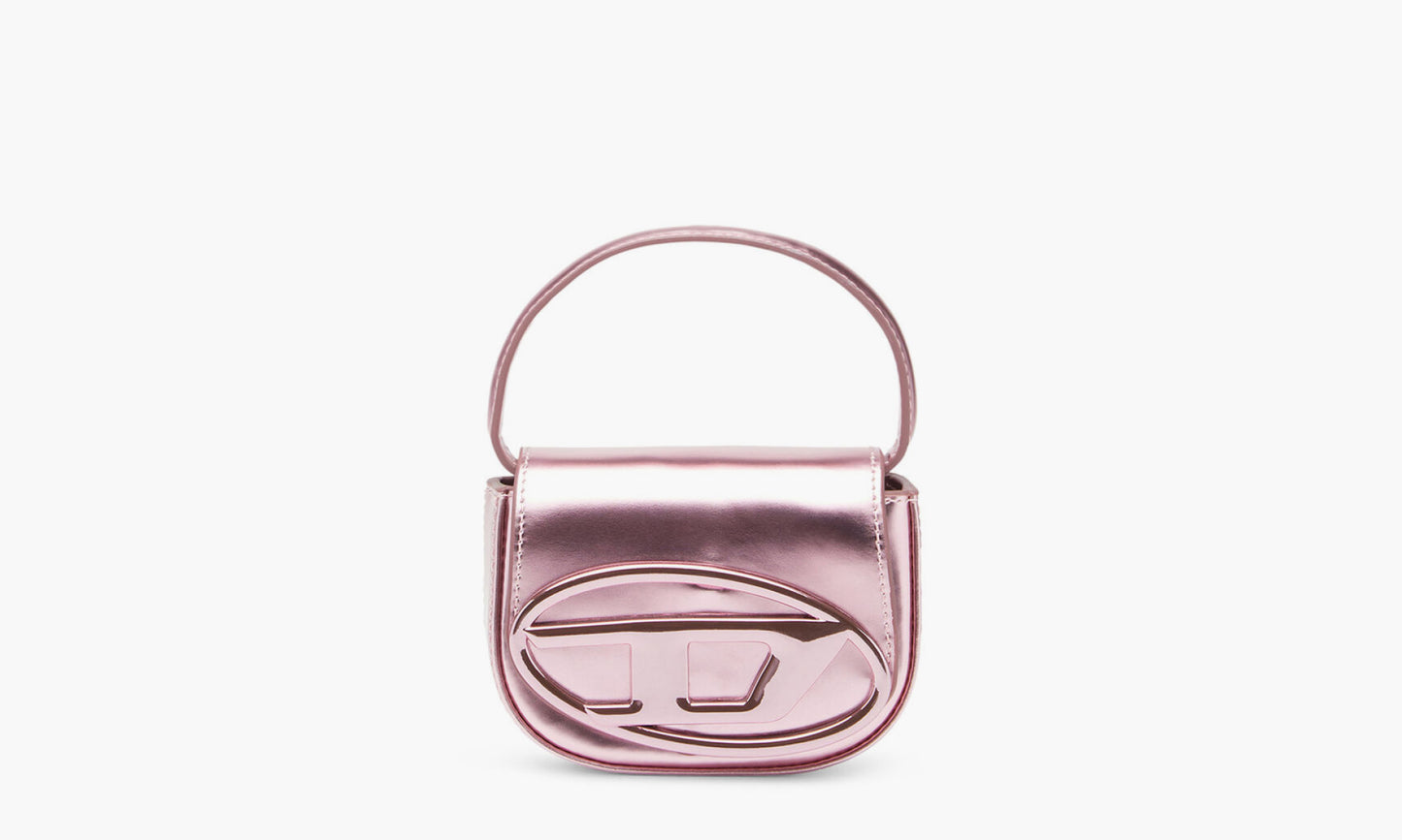 Diesel 1DR Iconic Mini Bag Mirrored Leather «Pink» - X08957PS202 | Grailshop