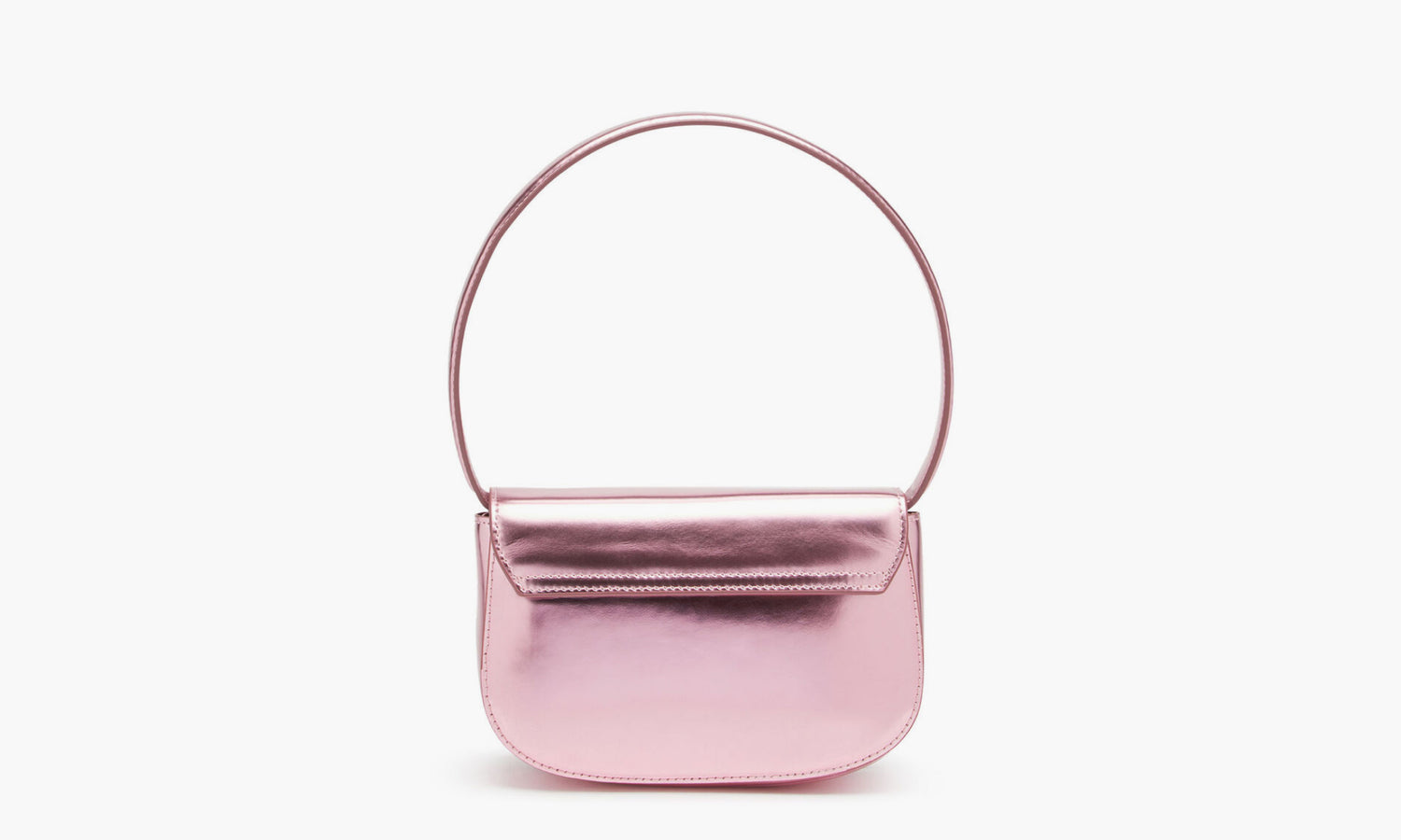 Diesel 1DR Shoulder Bag «Mirrored Leather Pink» - X08396PS202 | Grailshop