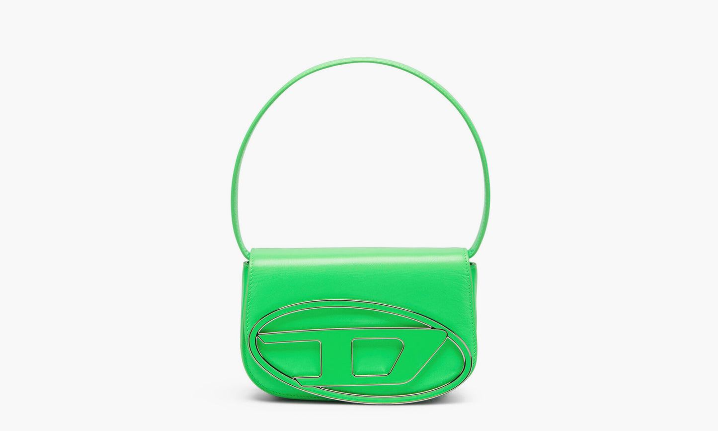 Diesel 1DR Shoulder Bag «Neon Leather Green Fluo» - X08396P3139 | Grailshop