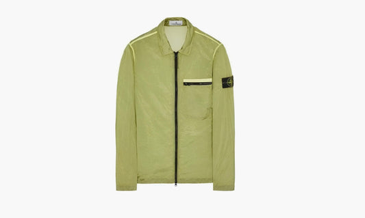 Stone Island Cotton Zipped Jacket "Green" - 801511219-V0031 | Grailshop
