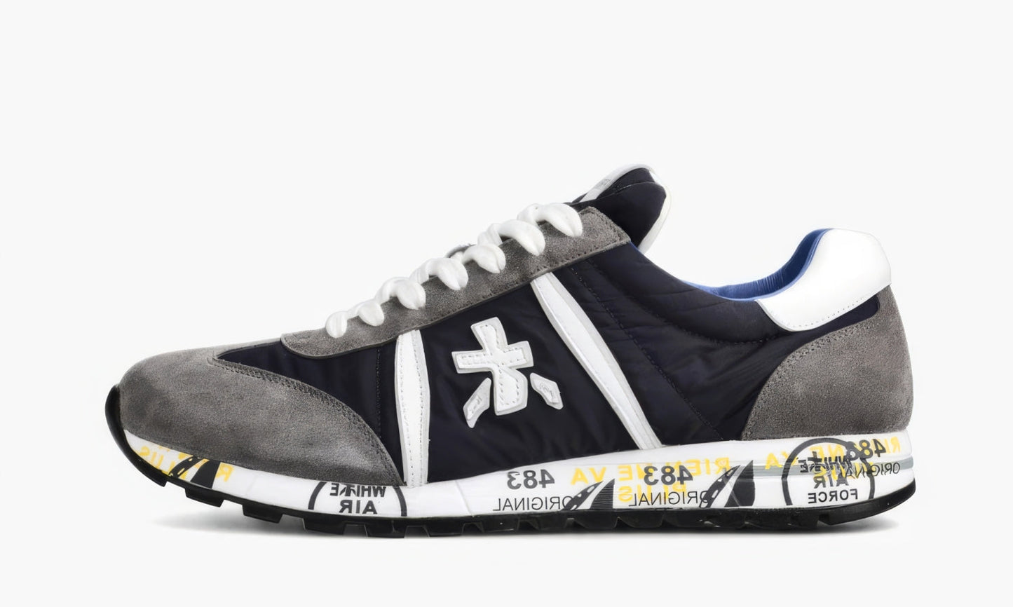 Premiata Lucy "Navy Blue Grey" - LUCY600E | Grailshop