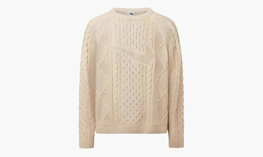 Nike Life Cable Knit Sweater "Rattan" - DQ5177-206 | Grailshop
