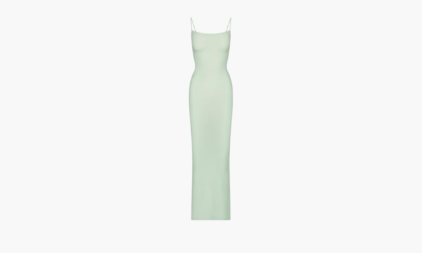 SKIMS Soft Lounge Long Slip Dress "Green" - AP-DRS-0596-HDW | Grailshop