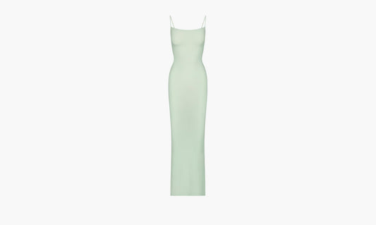 SKIMS Soft Lounge Long Slip Dress "Green" - AP-DRS-0596-HDW | Grailshop