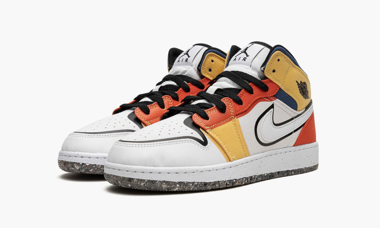 Jordan 1 Mid GS "Multi-color Canvas" - DV1316 100 | Grailshop