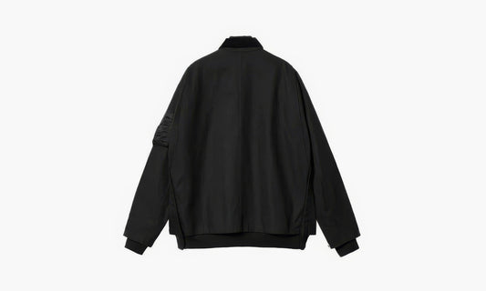 Sacai X Carhartt WIP FW23 Jacket "Black" - 23-03110M-001 | Grailshop