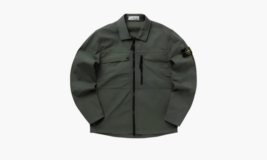 Stone Island Zip Shirt Jacket "Olive" - 801510210-V0059 | Grailshop