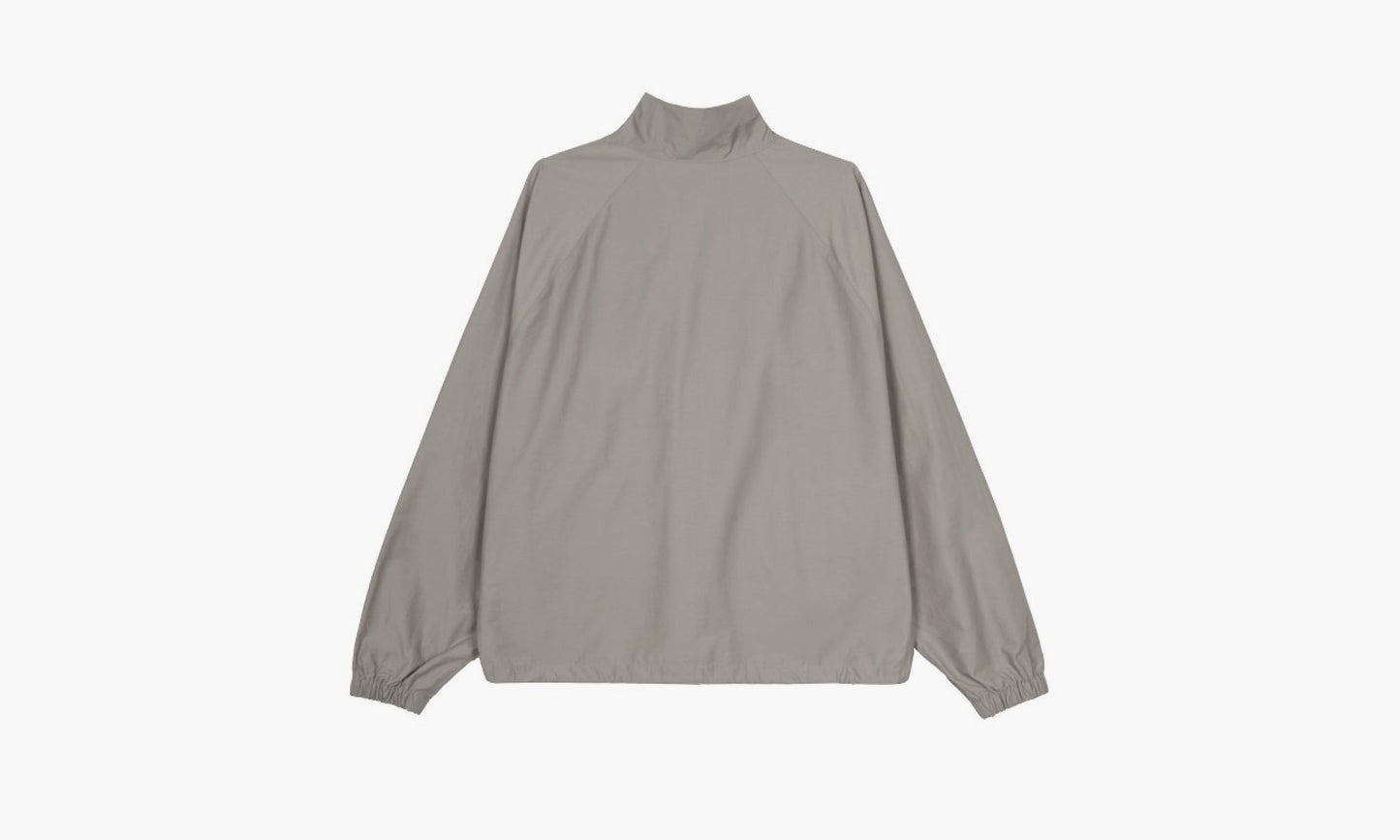 Fear Of God Essentials Half Zip Track Jacket "Cement" - FOG FW20 359 | Grailshop