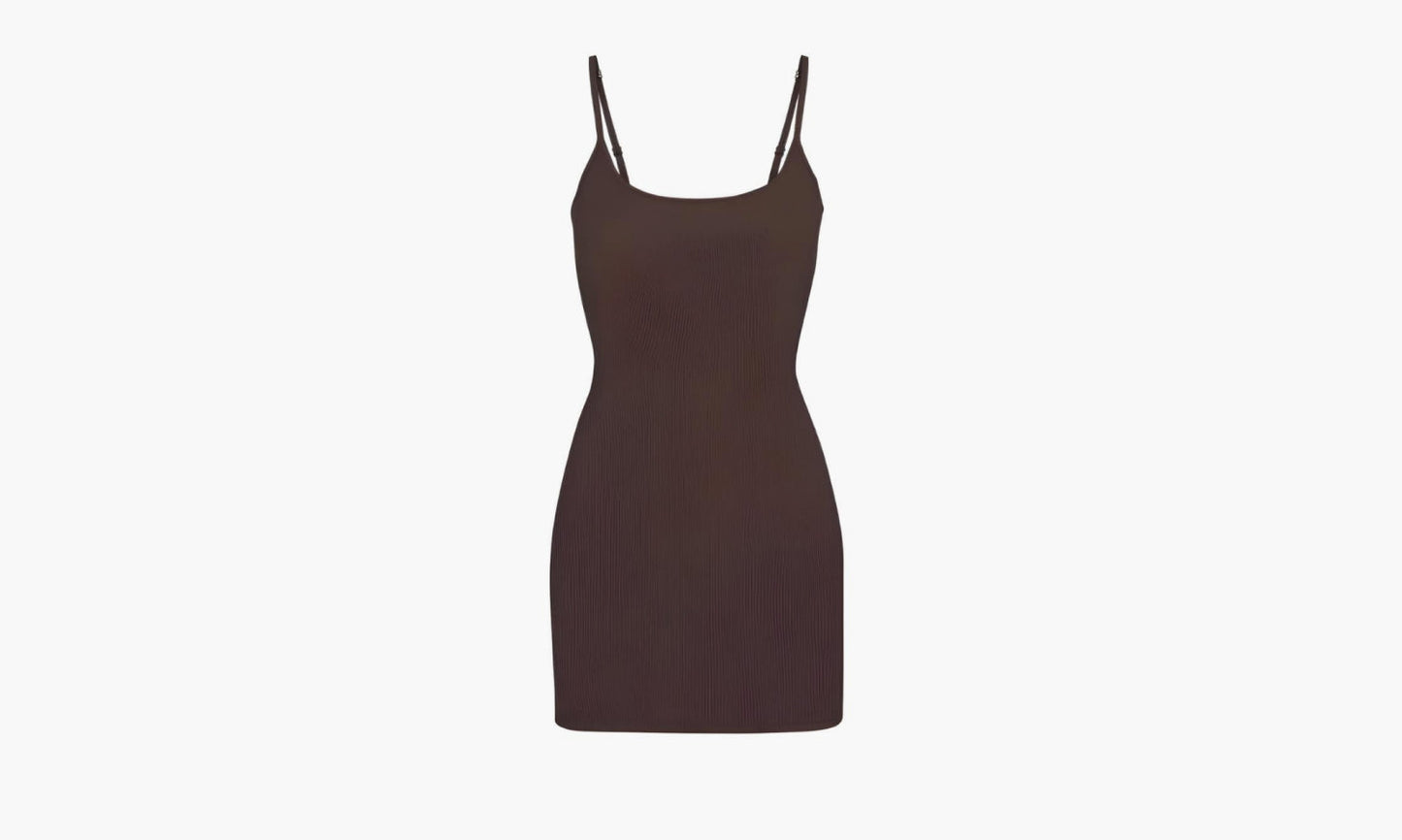 SKIMS Soft Lounge Slip Dress "Brown" - AP-SLP-0725-COCOA | Grailshop