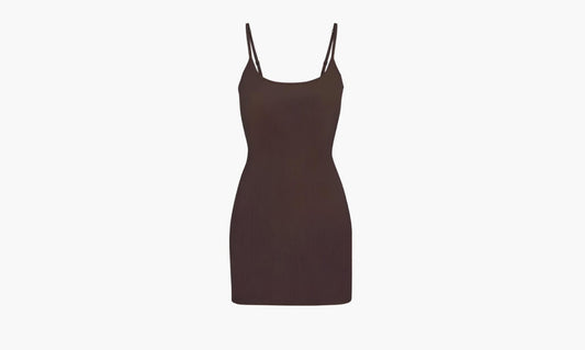 SKIMS Soft Lounge Slip Dress "Brown" - AP-SLP-0725-COCOA | Grailshop