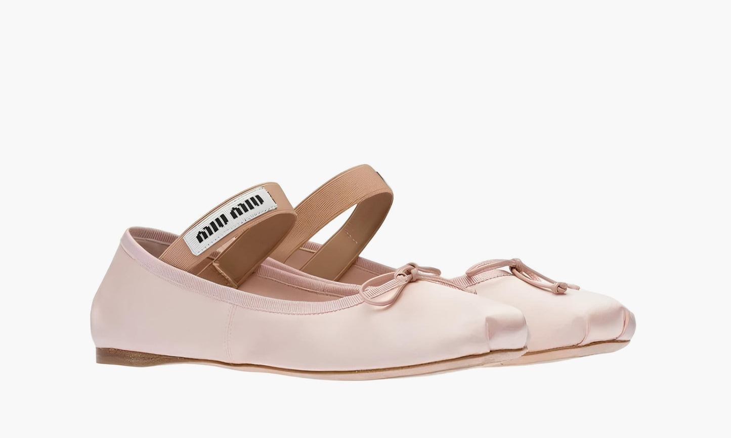 Miu Miu Satin Ballerinas "Orchid Pink" - 5F794D_QU6_F0615_F_A005 | Grailshop