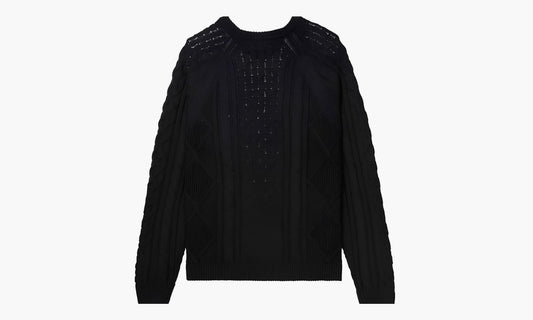 Nike Cable Knit Sweater "Black" - DQ5177-010 | Grailshop