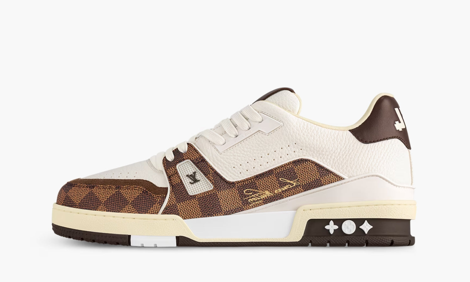 Louis Vuitton Trainer Colored In "Moka Brown" - 1ACWUE | Grailshop