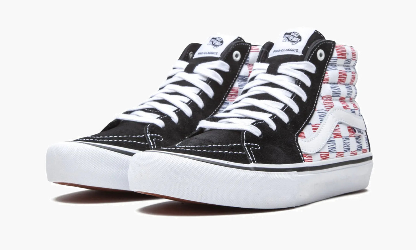 Vans Sk8-hi "Sketched Checkerboard" - VN0A45JD2MB | Grailshop