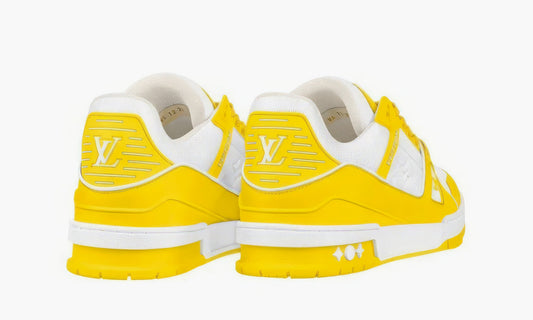 Louis Vuitton Trainer "Yellow White Monogram" - 1AA6XM | Grailshop