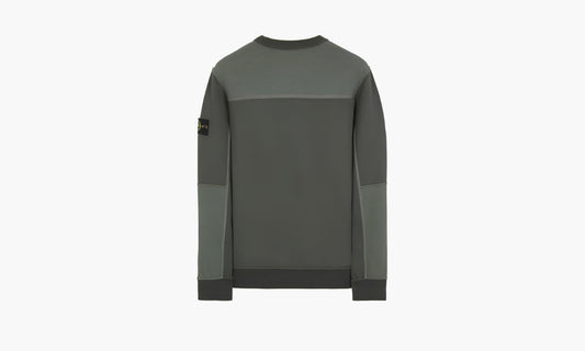 Stone Island Lightweight Cotton Sweatshirt "Olive" - 801565677-V0059 | Grailshop