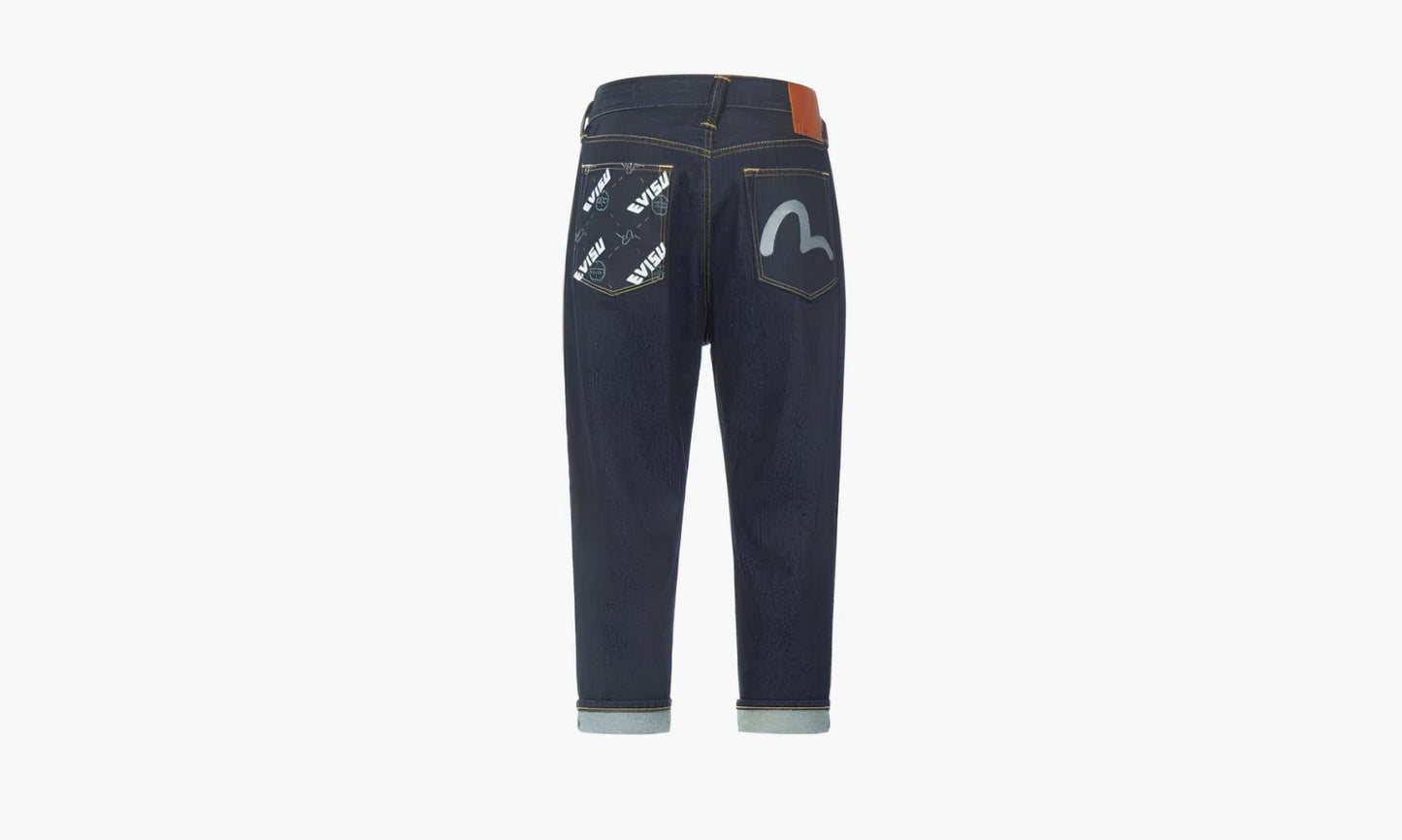 Evisu Logo Jeans "Aegean" - 2ESHTM3JE14027CT | Grailshop