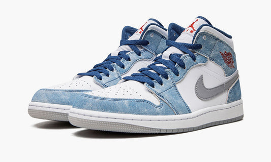 Nike Air Jordan 1 Mid «French Blue Fire Red» - DN3706 401 | Grailshop
