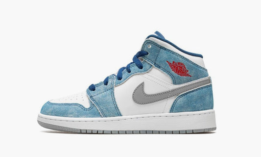Nike Air Jordan 1 Mid GS «French Blue Fire Red» - DR6235 401 | Grailshop
