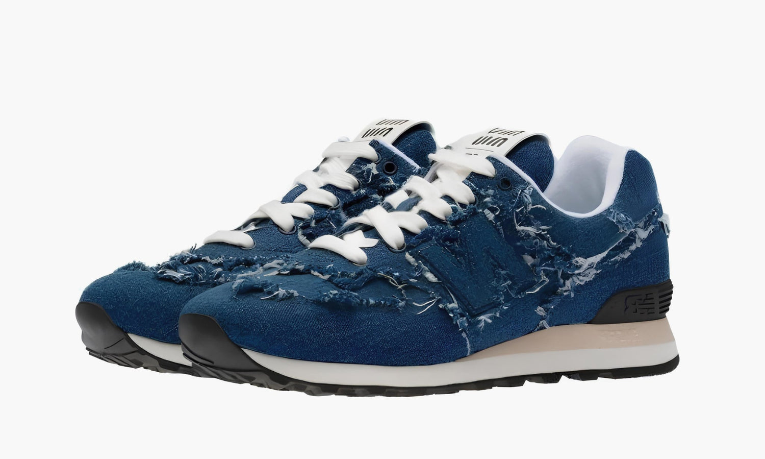 New Balance 574 X Miu Miu Denim Sneakers "Blue" - 5E765D_3F63_F0E93_F_015 | Grailshop