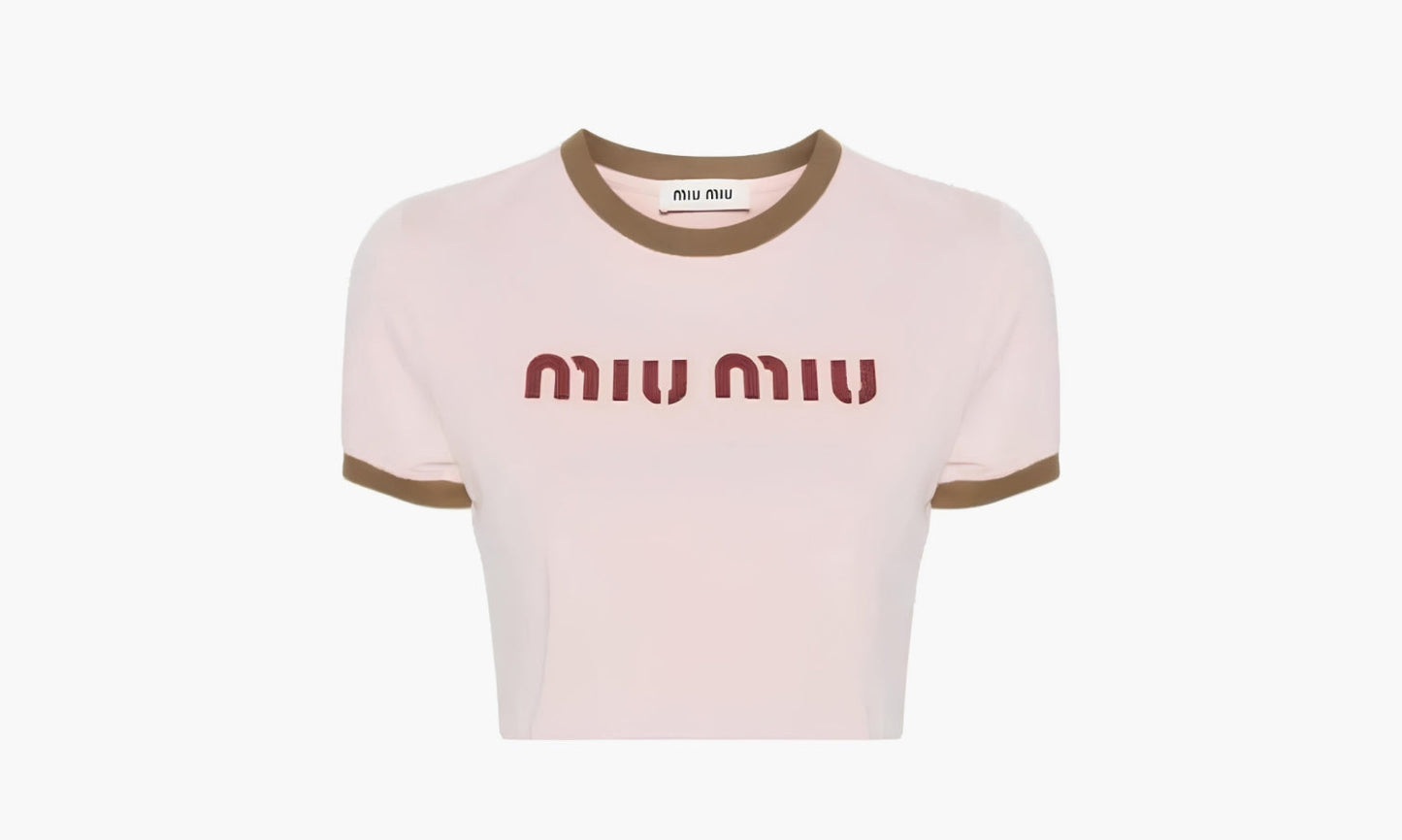 Miu Miu Short T-shirt "Pink" - MJN519-115L-F03Q0-S-OOO | Grailshop