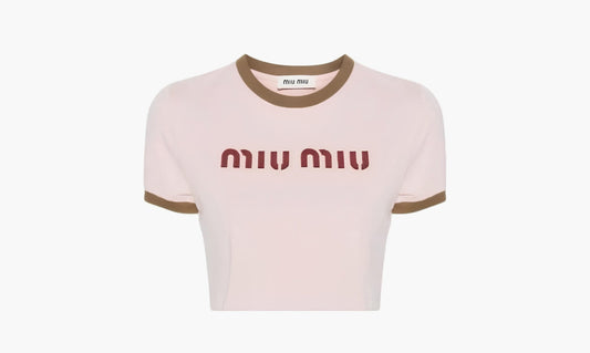 Miu Miu Short T-shirt "Pink" - MJN519-115L-F03Q0-S-OOO | Grailshop