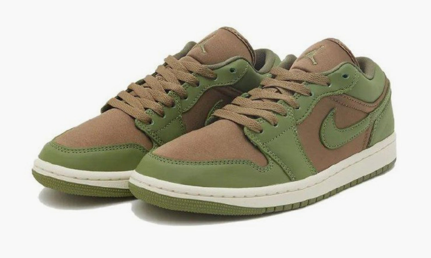 Jordan 1 Low SE WMNS Brown Kelp Sky J Light Olive - FB9893-300 | Grailshop