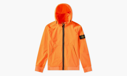 Stone Island Soft Shell R Fixed Hood Jacket "Orange" - 701543427 | Grailshop