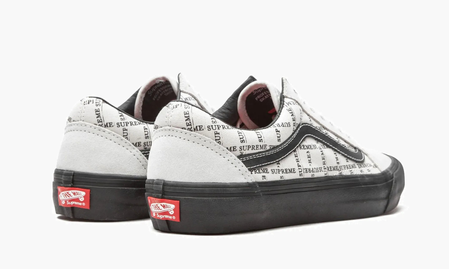 Vans Old Skool Pro "Supreme Grid White" - VN0A45JC2YV | Grailshop