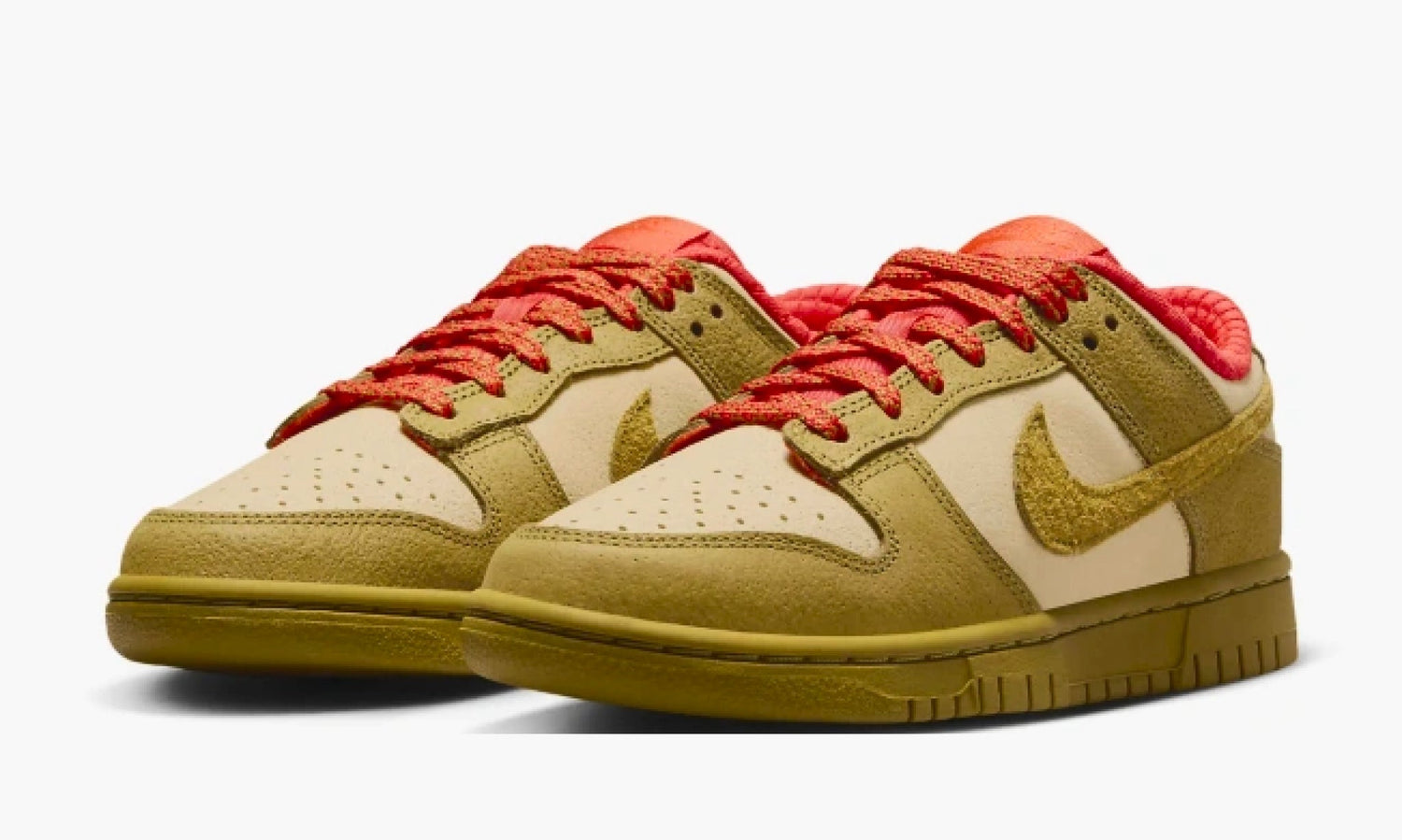 Nike Dunk Low WMNS "Bronzine Sesame Picante Red" - FQ8897-252 | Grailshop