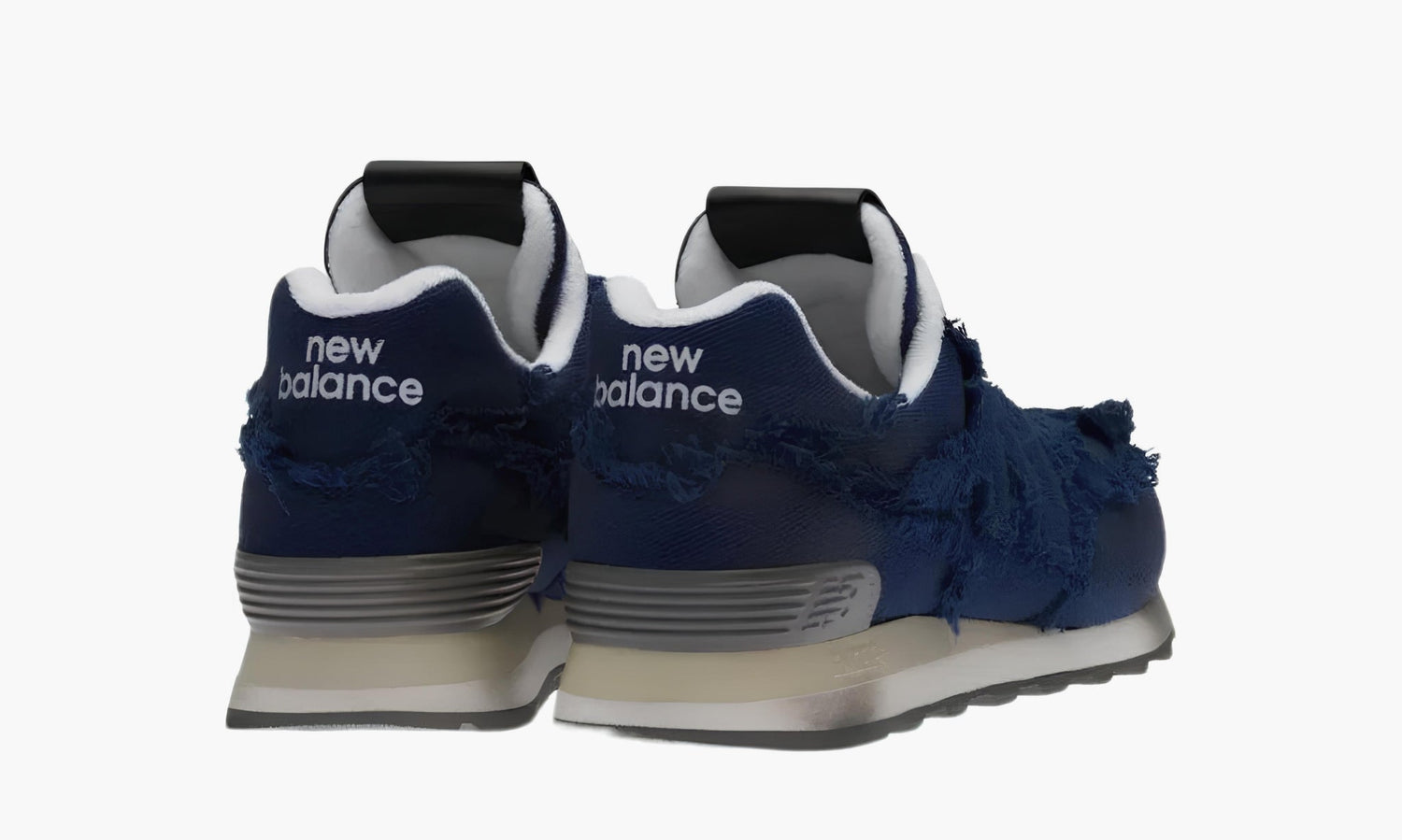 New Balance 574 X Miu Miu Denim Sneakers "Navy Blue" - 5E765D_CSL_F0V41_F_015 | Grailshop