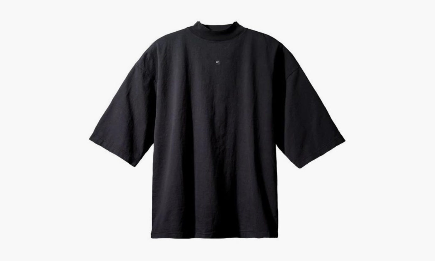 Yeezy X GAP X Balenciaga Logo 3 / 4 Sleeve Tee "Black" - YEEZY-SS22-038 | Grailshop