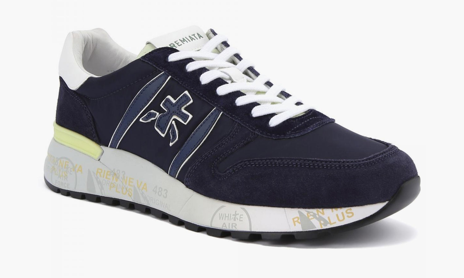 Premiata Lander "Navy Blue" - LANDER6634 | Grailshop