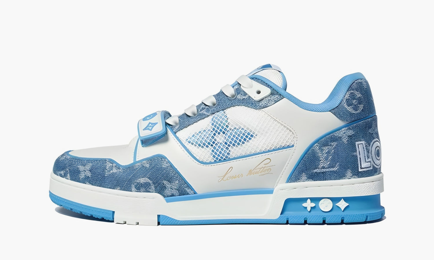 Louis Vuitton Trainer Line Sneaker "Marine" - 1A9ZI6 | Grailshop