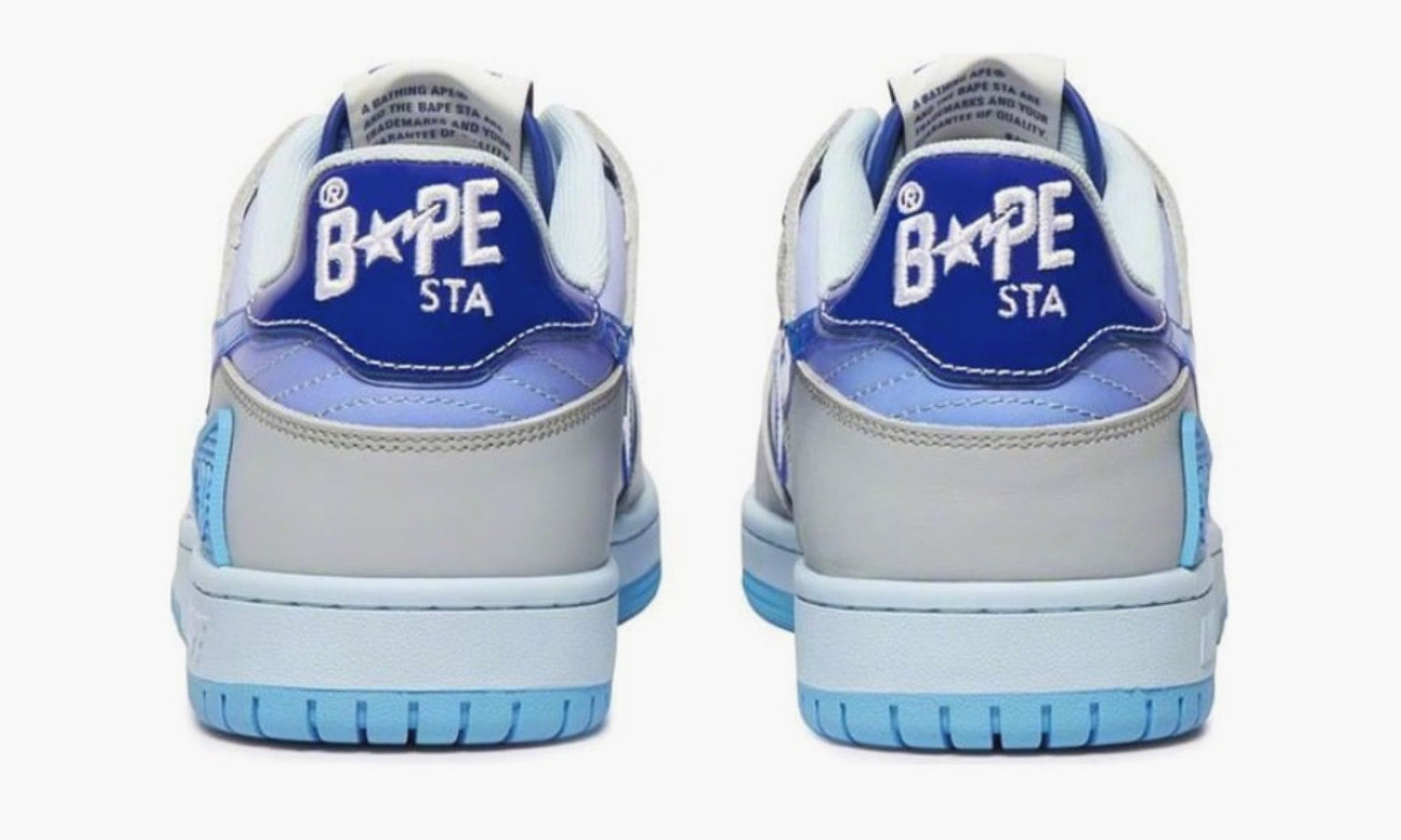 A Bathing Ape BAPE SK8 Sta "Blue White" - 1I30-191-003 | Grailshop