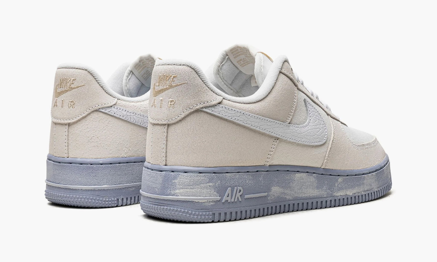 Nike Air Force 1 Low '07 Lv8 Emb "Summit White Blue Whisper" - DV0787 100 | Grailshop