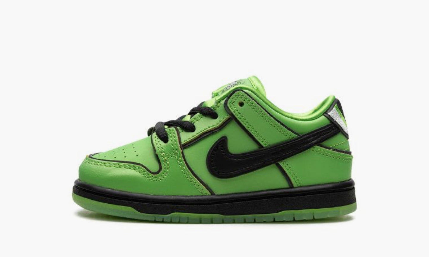 Nike SB Dunk Low TD "The Powerpuff Girls Buttercup" - FZ8831-300 | Grailshop