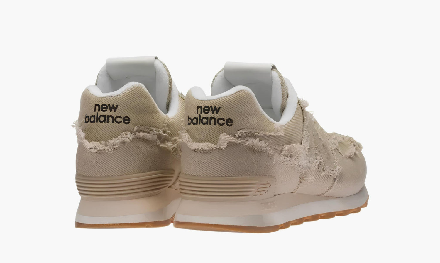 New Balance 574 X Miu Miu Denim Sneakers "Sand" - 5E765D_CSL_F0044_F_015 | Grailshop