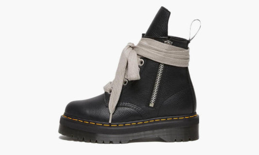 Rick Owens X Dr. Martens 1460 Leather Platform Boots "Black" - 27978001 | Grailshop