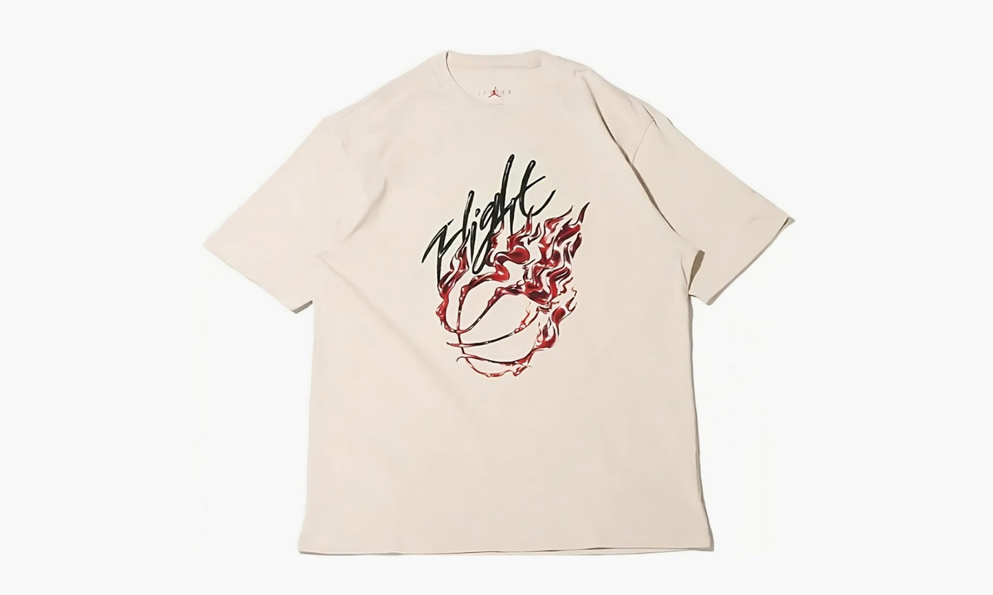 Travis Scott x Jordan Flight Graphic Tee “Cream” - DO4102 104 | Grailshop