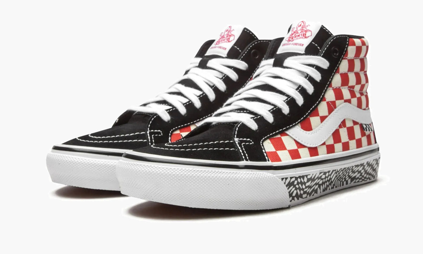 Vans Skate Sk8-hi Reissue "Grosso '84 - Checkerboard" - VN0A5KYR428 | Grailshop