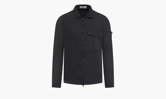 Stone Island Cotton Zipped Jacket "Black" - 8015119WN-V0120 | Grailshop
