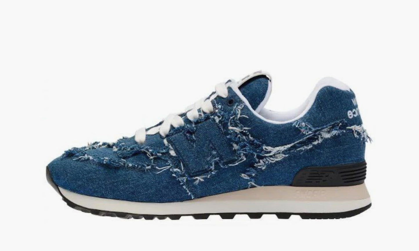 New Balance 574 X Miu Miu Denim Sneakers "Blue" - 5E765D_3F63_F0E93_F_015 | Grailshop