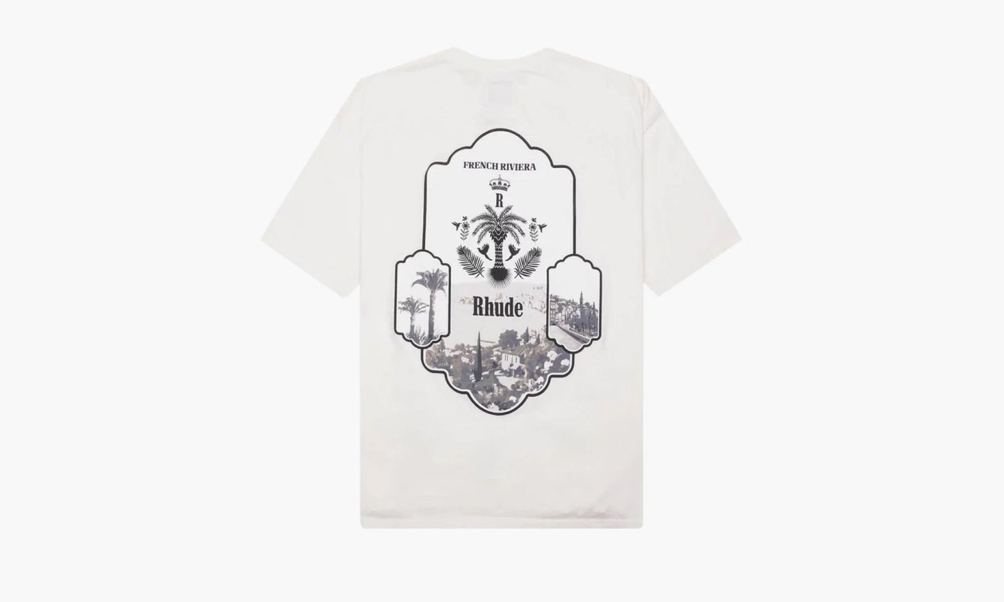 RHUDE Azur Mirror Tee "Vintage White" - SS24TT01012611 | Grailshop