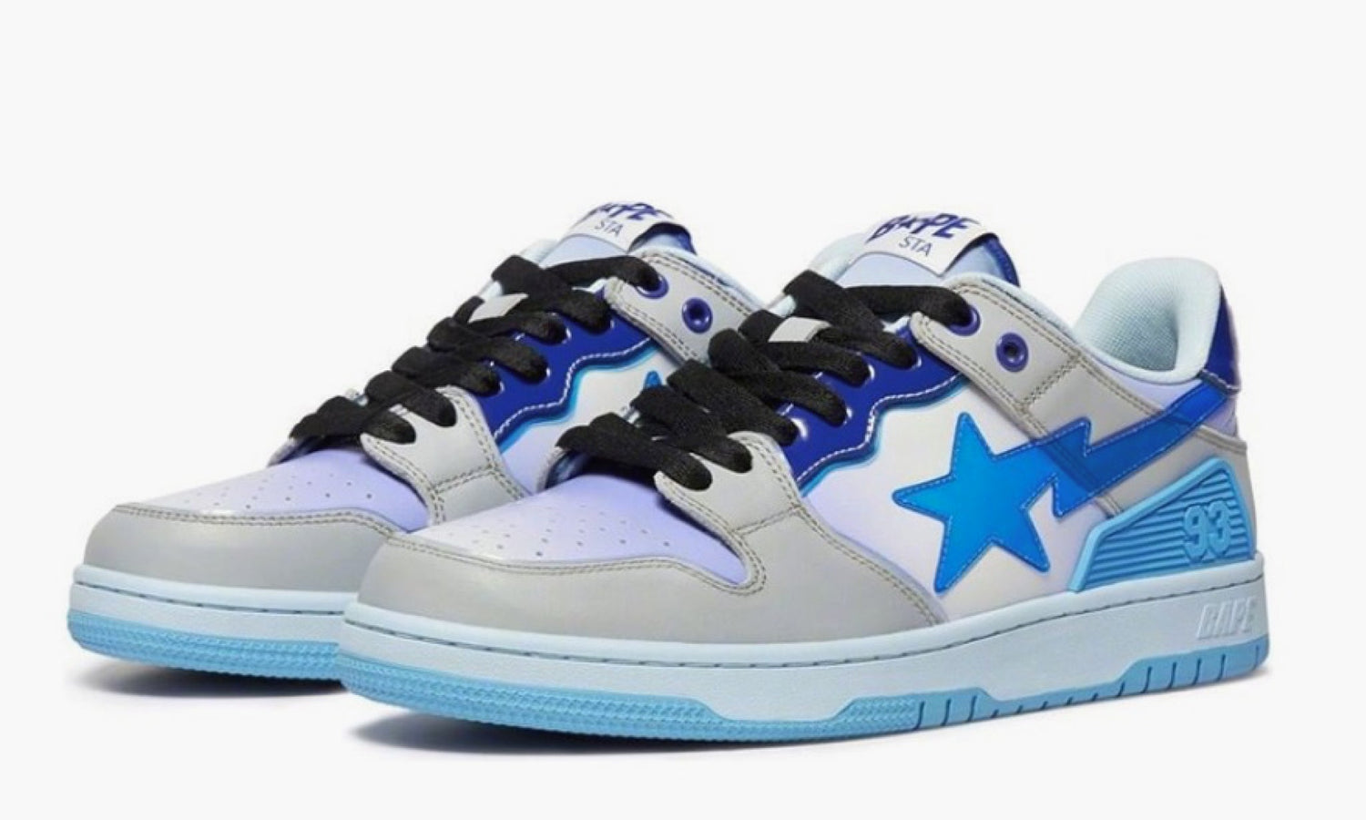 A Bathing Ape BAPE SK8 Sta "Blue White" - 1I30-191-003 | Grailshop