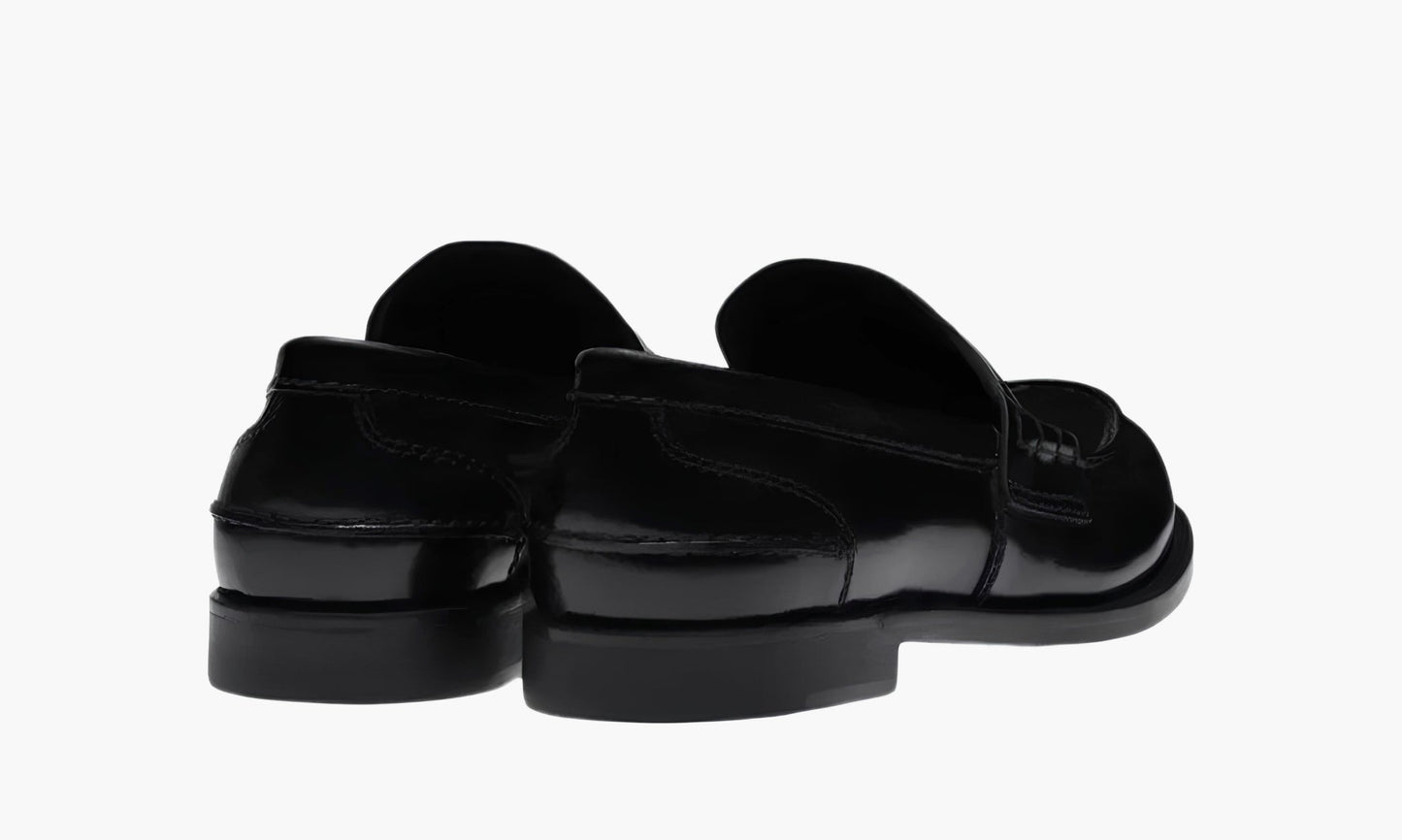 Miu Miu Brushed Leather Loafers "Black" - 5D773D_ULX_F0002_F_020 | Grailshop