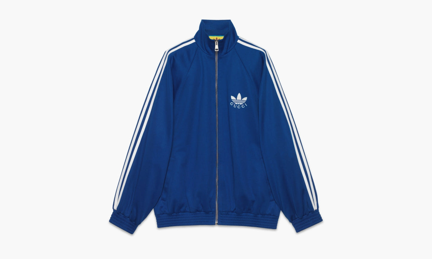 Adidas Gucci X Cotton Jersey Zip Jacket "Blue" - 712952 XJEGU 4153 | Grailshop